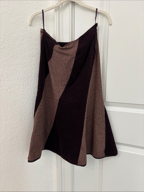 Divided Dresses & Skirts - Divided Two-Tone Brown & Dark Brown A-Line flared Skirt